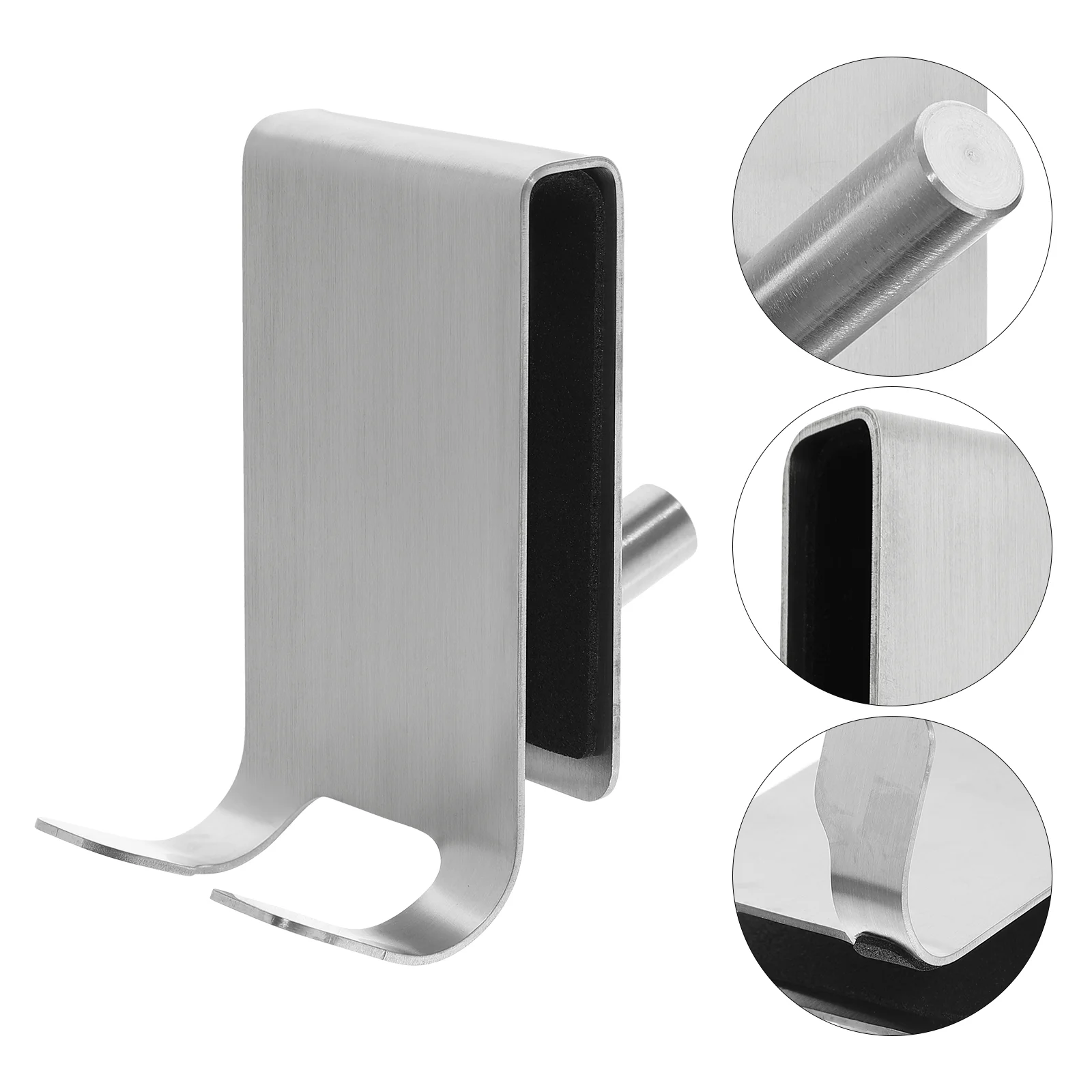 

Shower Hooks Towel Hook Door Over The Curtain Hanger Bathroom Stainless Steel Towels Holder