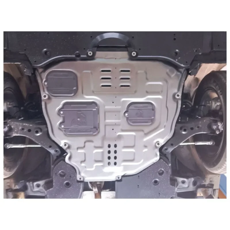 Фото Для Toyota Land Cruiser 2008-2024 2.0L 2.5L: Высококачественная защита двигателя от брызг, специальная для данной модели, нижний брызговик №5