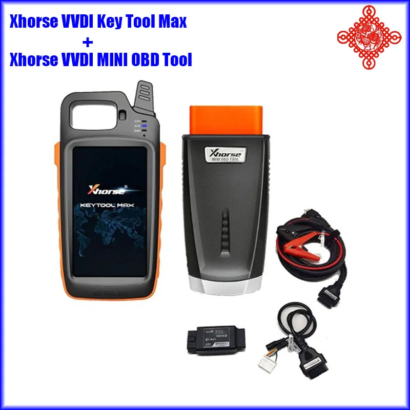 

Xhorse VVDI Key Tool Max VVDI MINI OBD Tool Key Programmer VVDI MINI OBD Tool with VVDI Super Chip 8A Non-smart Key Adapter