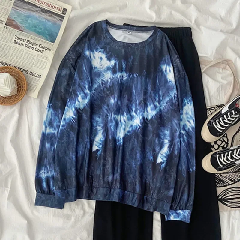 Универсальная женская футболка средней длины с длинным рукавом свободный крой