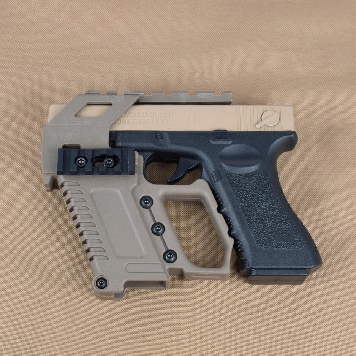 Тактический нейлоновый Glock рельсовое основание погрузочное устройство набор для