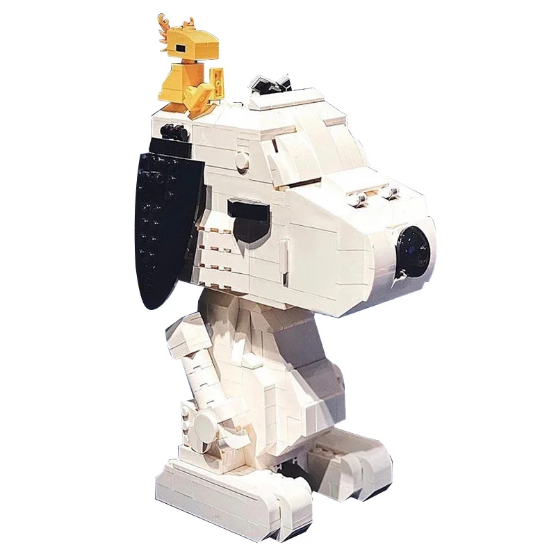 

Новые Строительные блоки Snoopy мини Экшн-фигурки модели игрушки