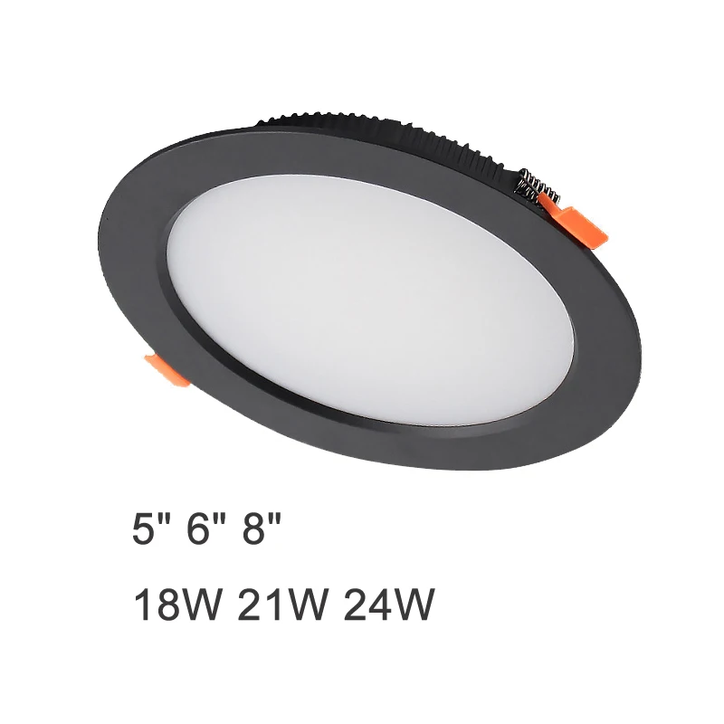 

Ultra Thin 3cm LED Panel Light 12W 18W 21W 24W Driver Include Aluminum Frosted Cover Recessed Ceiling Downlight Indoor Lighting