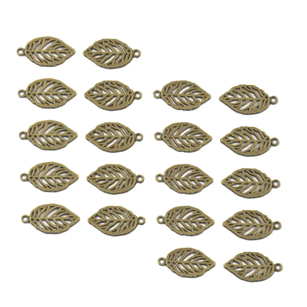 20 шт. винтажные Подвески Из бронзового сплава для изготовления ювелирных изделий