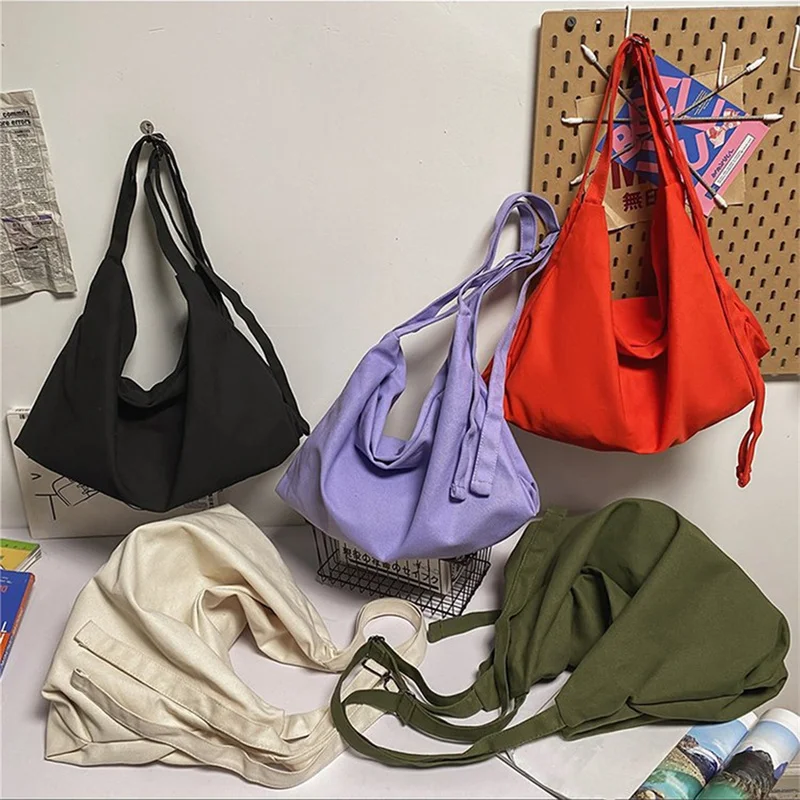 

Модная универсальная сумка-мессенджер, Женская вместительная Холщовая Сумка в стиле ретро, Студенческая сумка, простая сумка-тоут