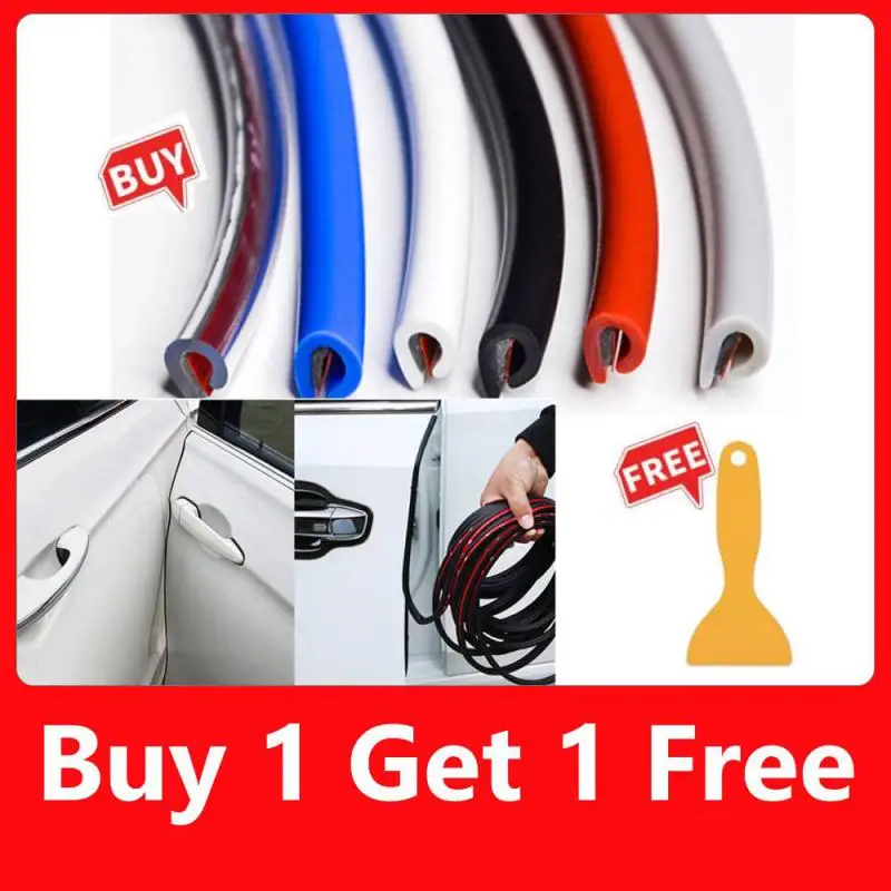 

Резиновые защитные полосы на автомобильные двери, 5 м