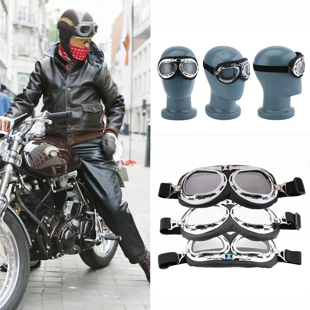 

Multicolor Classic Anti-UV Safety Scooter Antiglare Goggles Helmet Glasses Motocross Spectacle Cheap Outdoor Sports Accessory