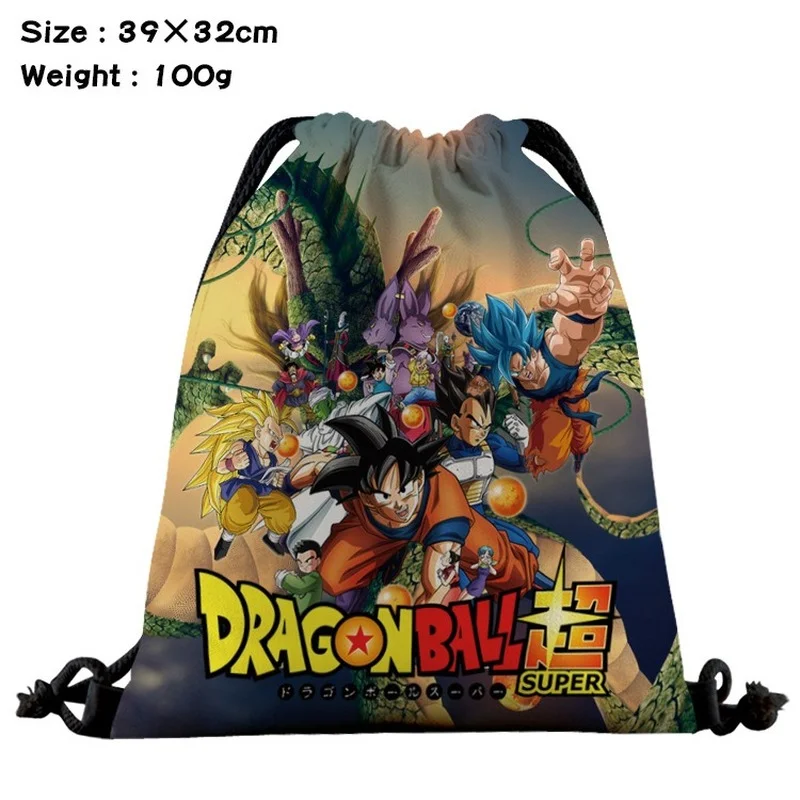 

New Genuine Dragon Ball Storage Backpack Cute Cartoon Pikachu Charmander Schoolbag Travel Bag Decor Kids Birthday Christma Gift