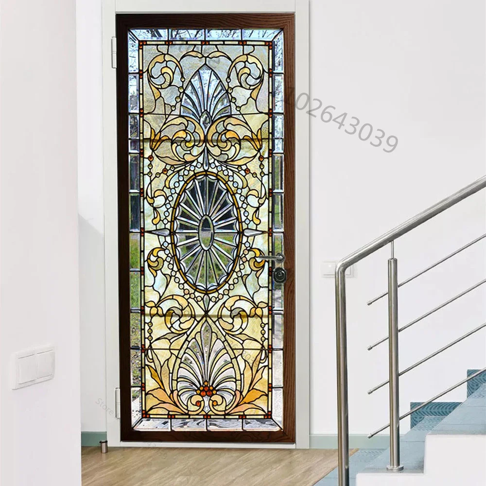 

Настенные наклейки из винила для двери