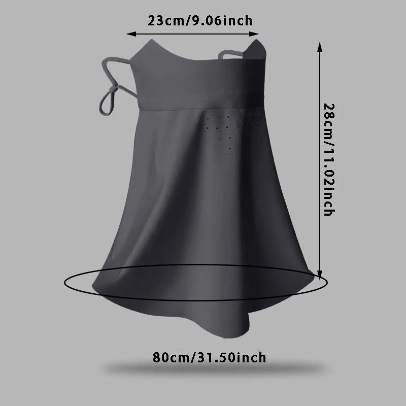 Солнцезащитная маска без следов для женщин и мужчин новое съемное лицо ледяной