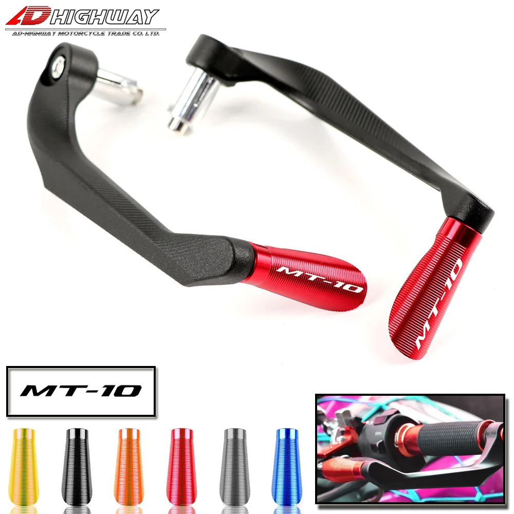 

Motorcycle Accessories Handguards Grips Guard Brake Clutch Levers Protector Handle Bar Ends Cap For YAMAHA MT10 MT-10