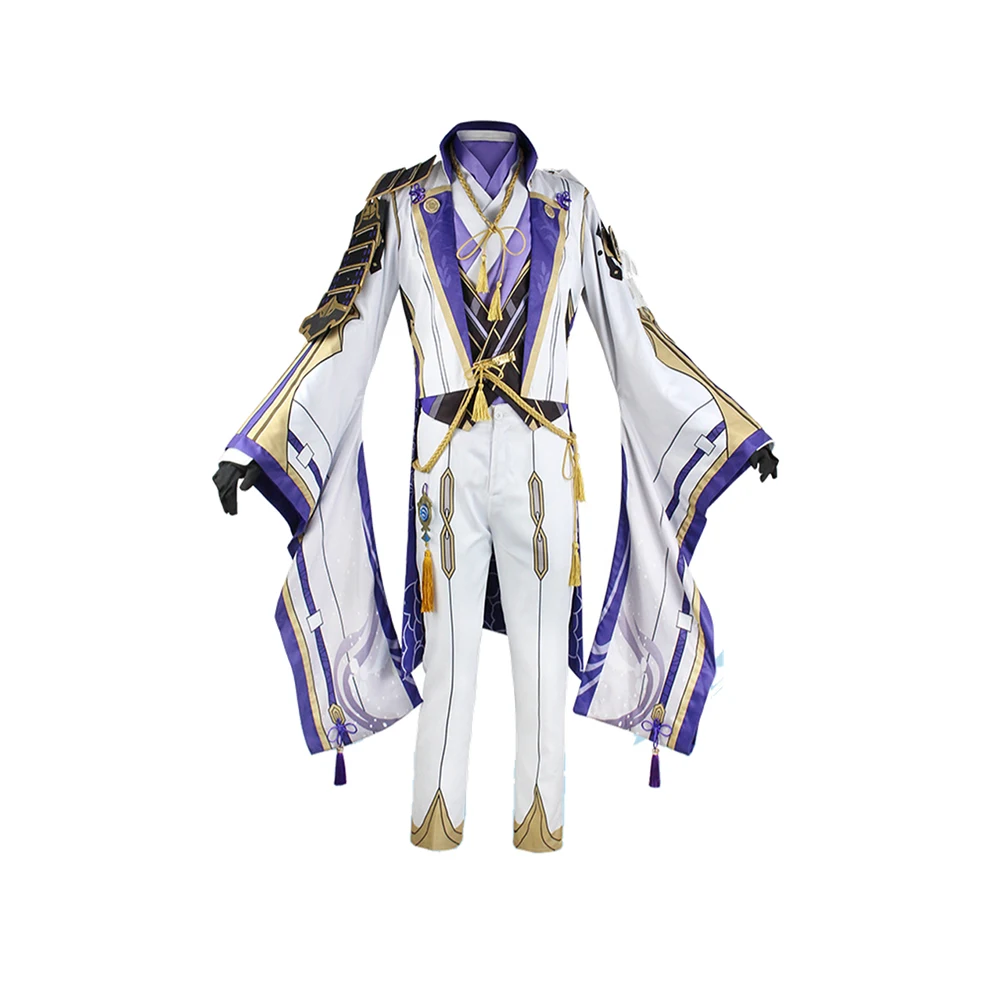 

Genshin Lmpact Kasato Hiroto Cosplay Games Unisex Clothing Water Swordsman Boy