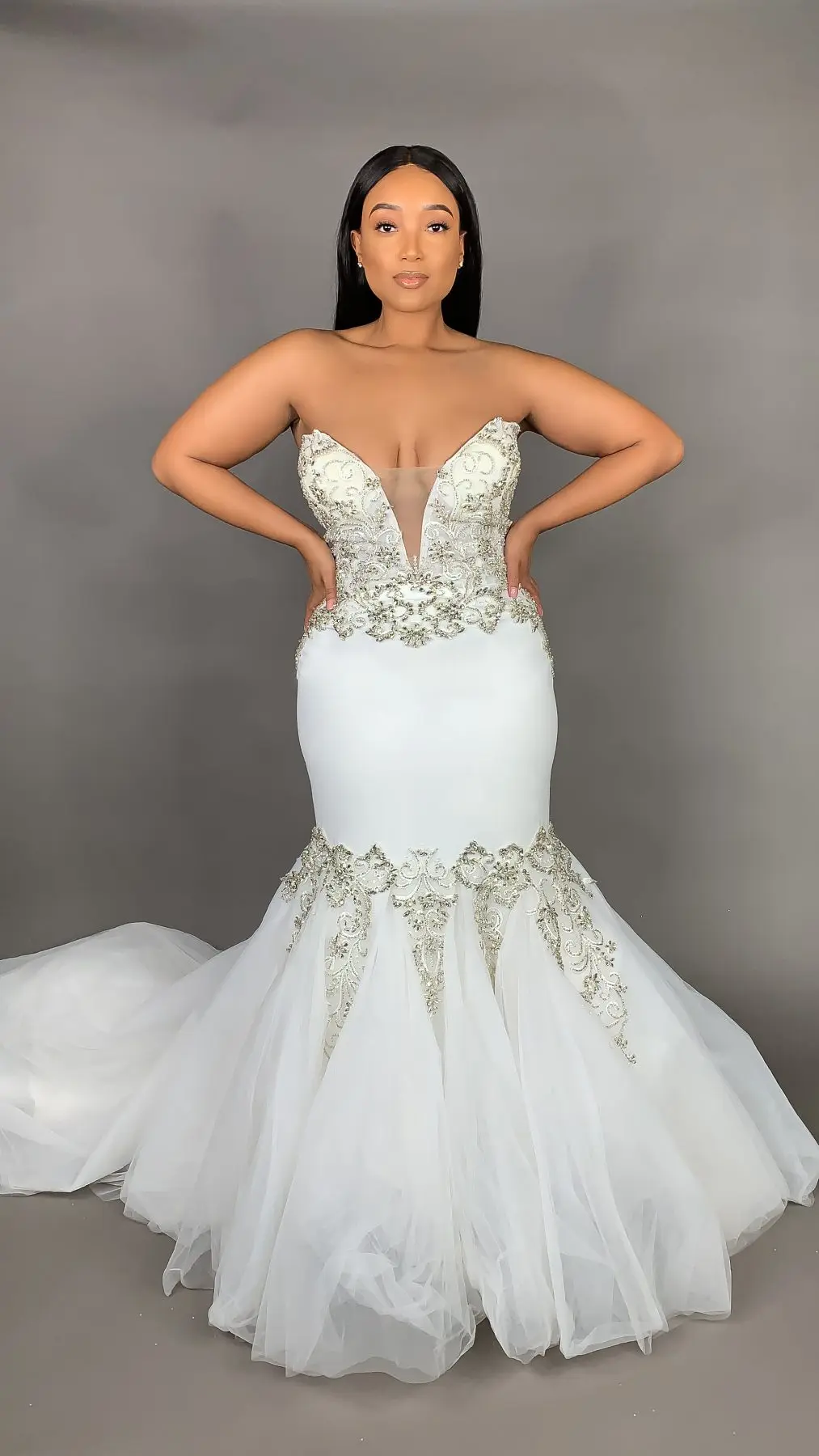 

Aso Ebi Женская одежда, свадебное платье, сексуальное милое кружевное платье с аппликацией, свадебное платье