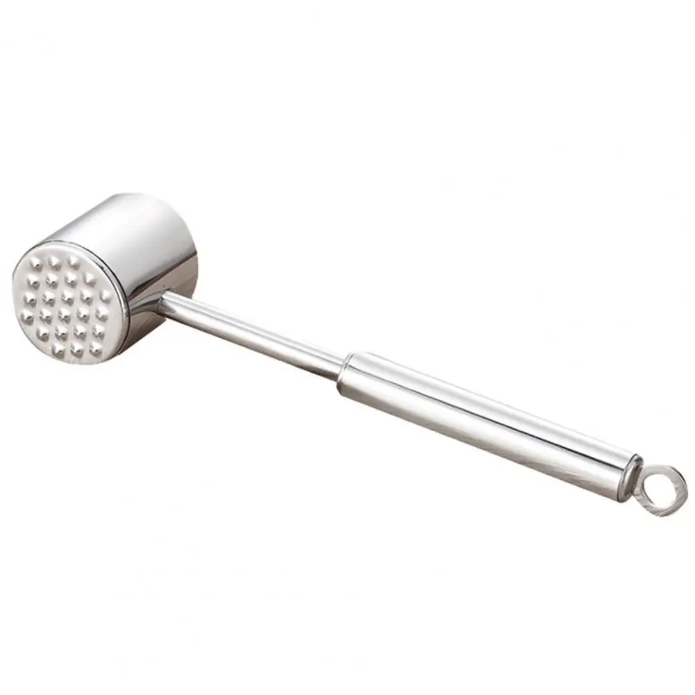 

Compact Useful Dishwasher Safe Meat Flattener Stainless Steel Meat Hammer Non-slip for Veal Cutlets