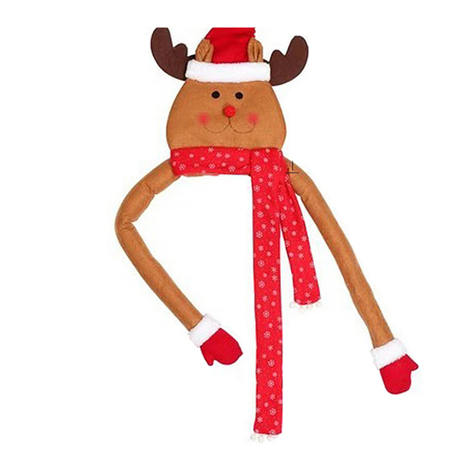 

Christmas Tree Topper Snowman Elk Hugger For Xmas Holiday Winter Party Decoration Ornament Supplies