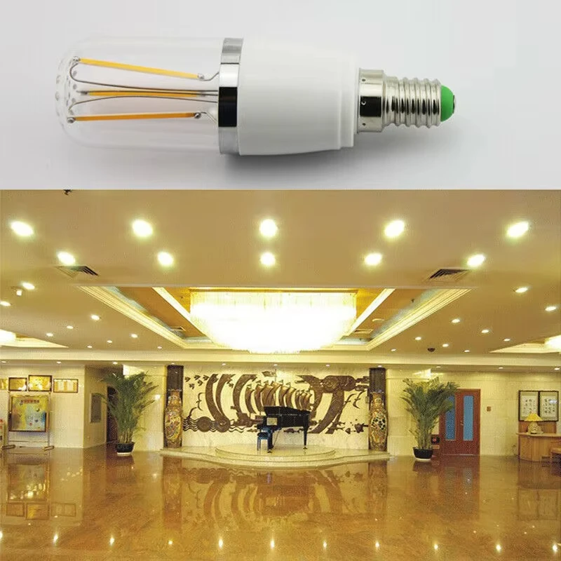 10 шт. Димируемые COB LED лампы Elbulbo E27 3Вт/4Вт/6Вт