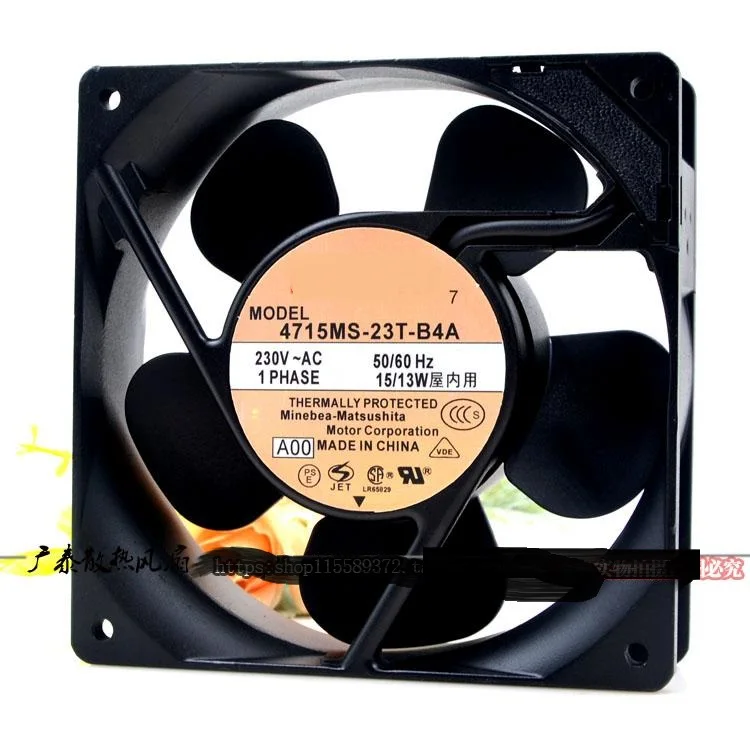 

New original 4715MS-23T-B4A 230V 15W 12CM 12038 cabinet cooling fan