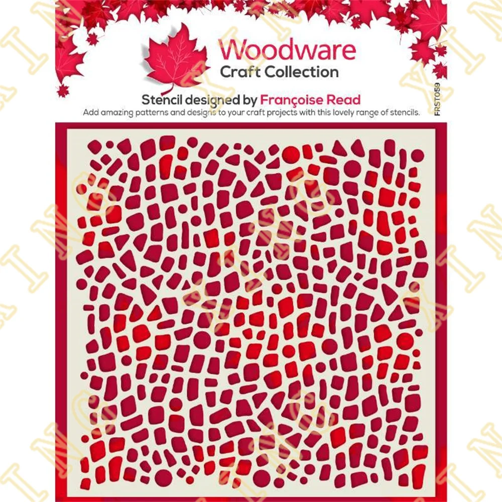 

Pebble Dash 2022 New Layering Stencils Painting Diy Scrapbook Coloring Embossing Paper Card Album Craft Decorative Template