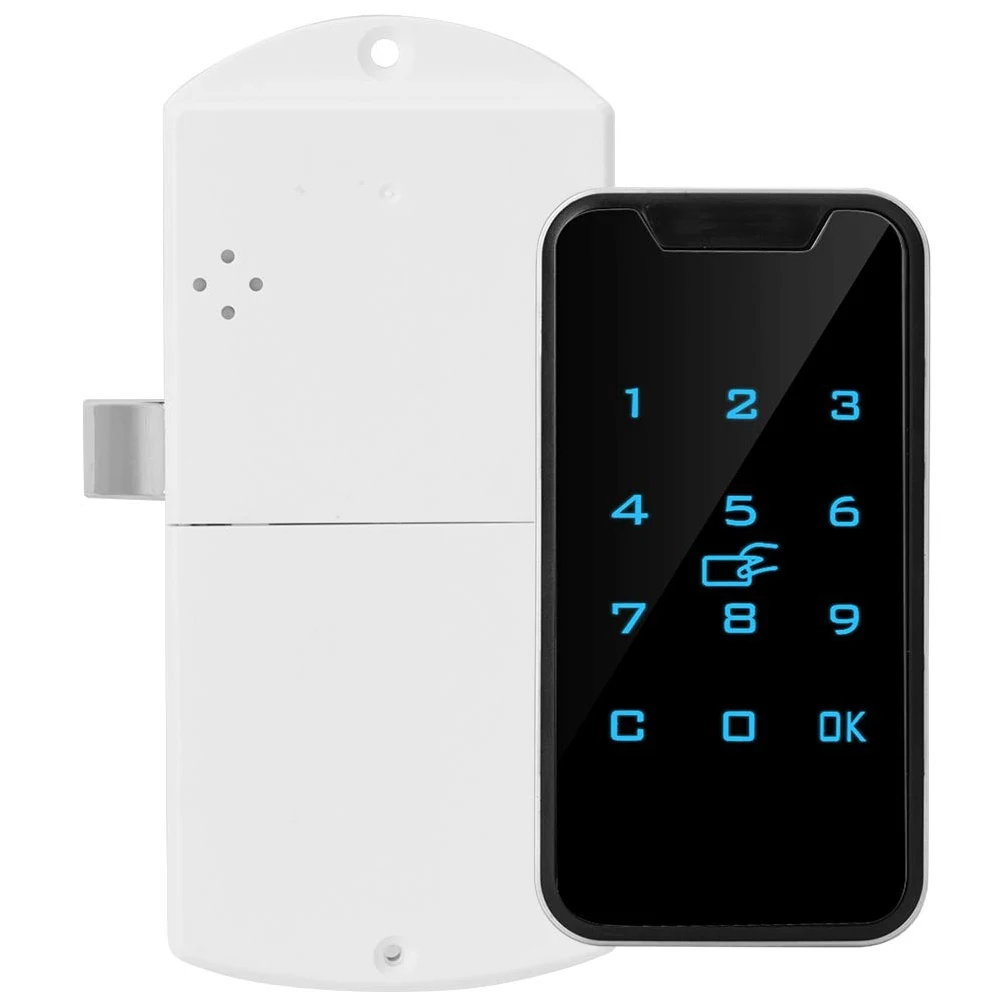 

953M1 Digital Electronic Smart Universal Password Lock Wardrobes Touch Keypad Zinc Alloy Security Cabinet Anti Theft Drawers