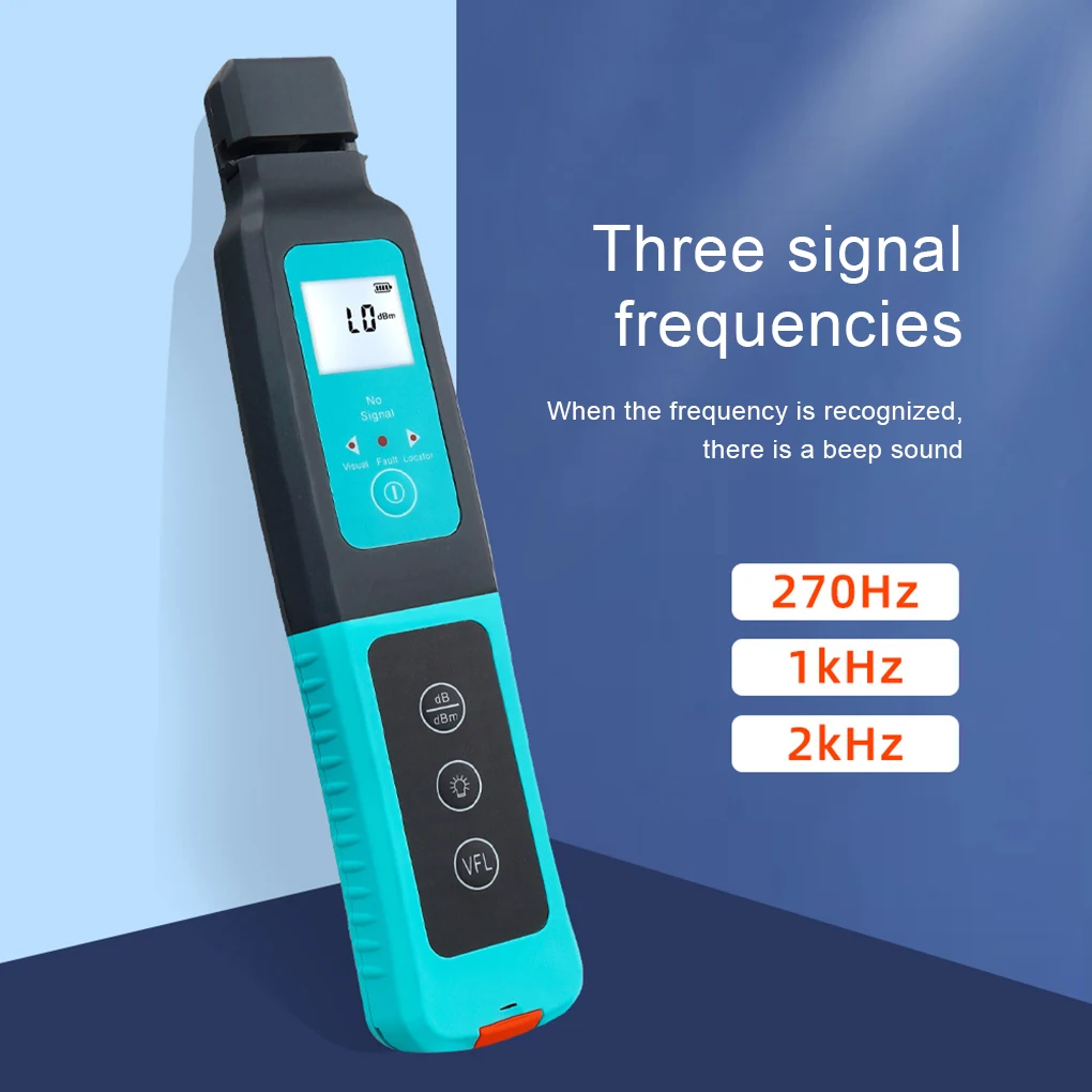 

Fiber Optic Identifier with LED Light Universal Multi-mode Optical Signal Identify Tool Performance Direction Networks