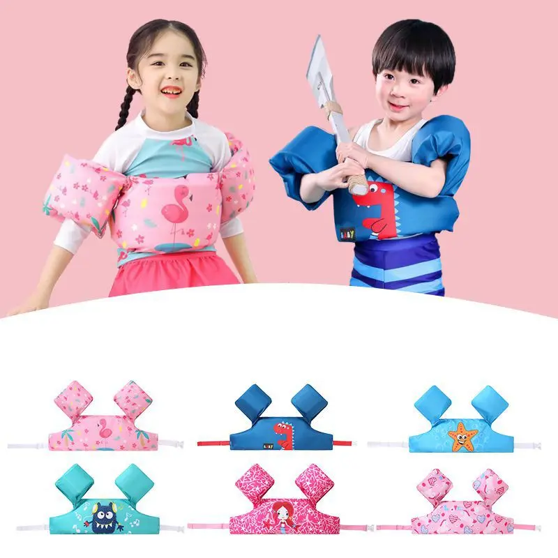 

Cartoon Children Swimming Arm Ring Floating Ring Swimming Ring Life Jacket Baby Water Sleeve Vest Swimming Equipment