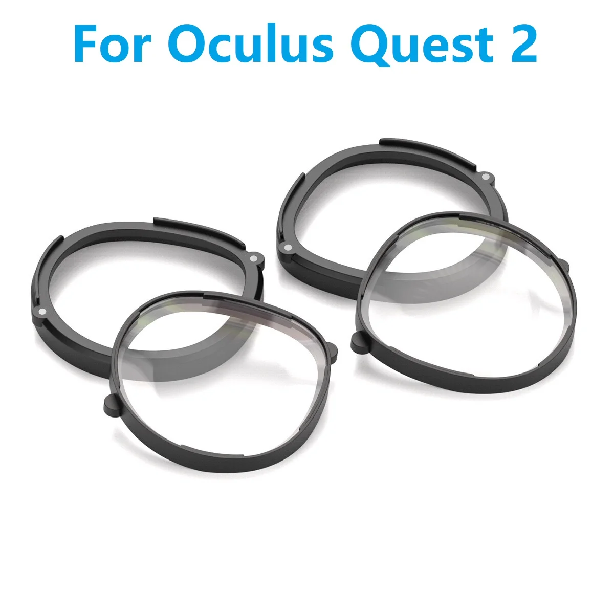

Customize Myopia Correction Anti Blue Light Weight Glasses Lens Inserts VR Prescription Anti Fatigue Lenses for Oculus Quest 2