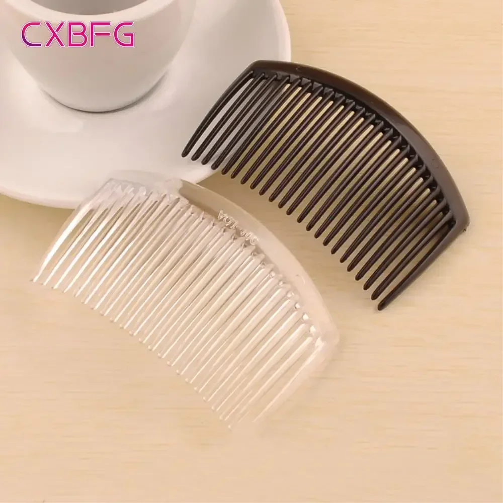 5 шт./лот пластиковые расчески с 23 зубьями вставленные заколки для волос сделай