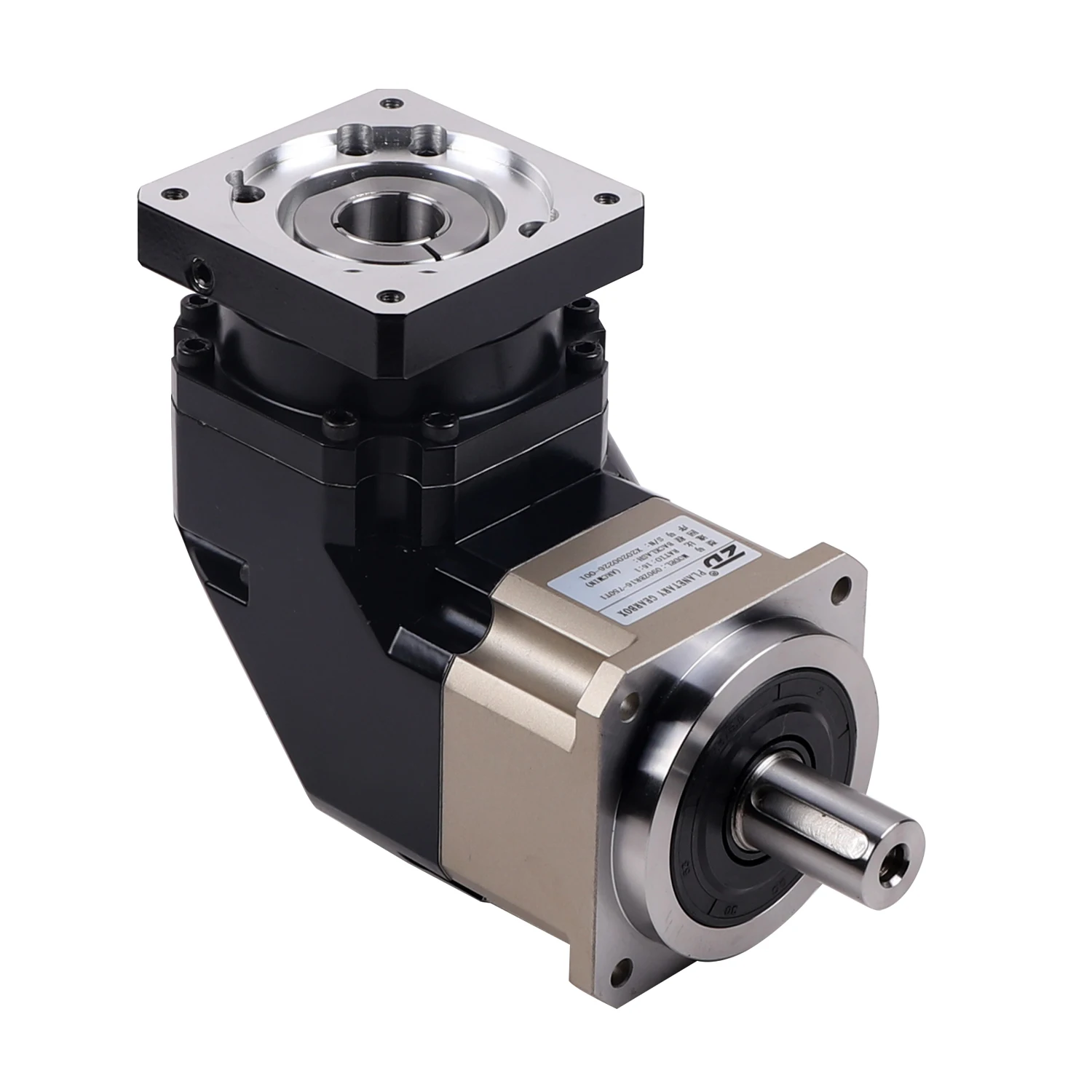 

ZD ZBR Series Nema 34 Equivalent 90 Degree Right Angle Bevel Planetary Gear Box Gearbox For Servo Motor
