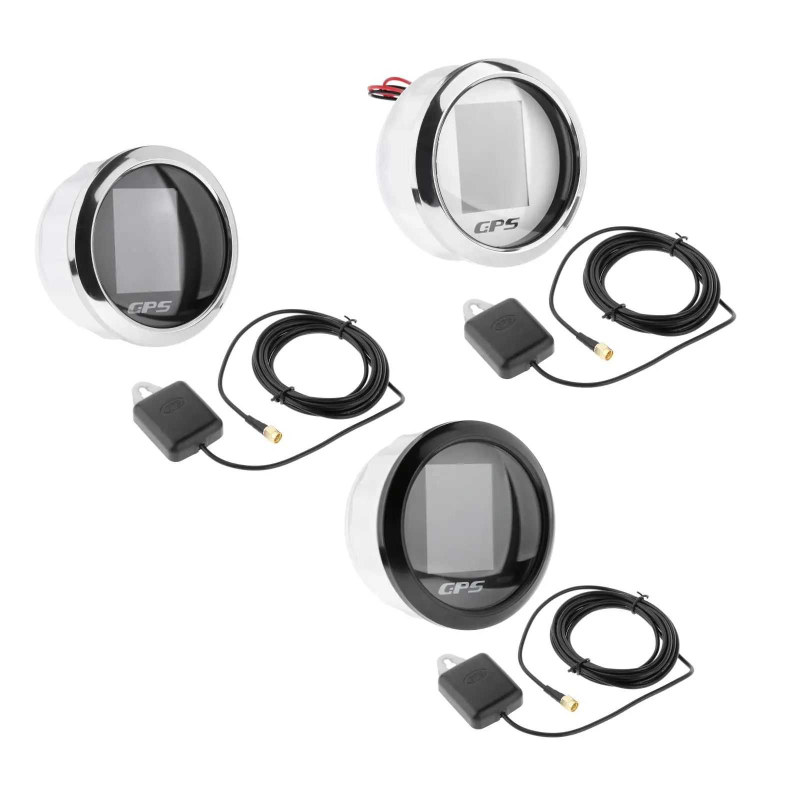 

85 мм 3,3 дюйма пробег SOG COG с красной подсветкой для автомобилей, грузовиков, мотоциклов