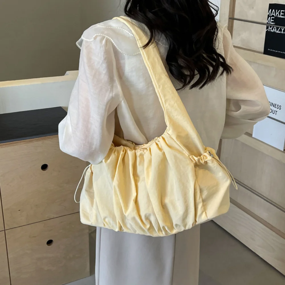 Женская Нейлоновая Парусиновая Сумка На Плечо Большая Летняя 2024 Универсальная