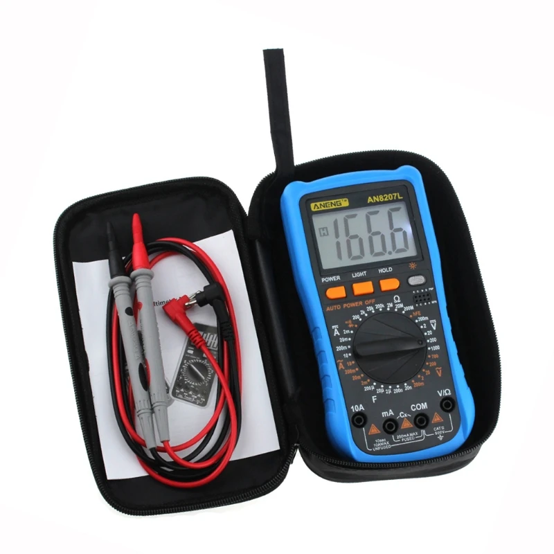 

AN8207L Digital Multimeter 2000Counts Handheld AC/for Current Tester Drop Shipping