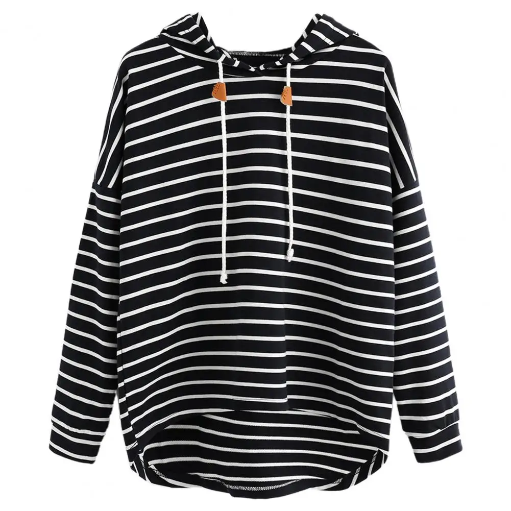

Premium Pullover Hoodie Stripe Printed All Matched Long Lasting Warm Thick Pullover Shirt