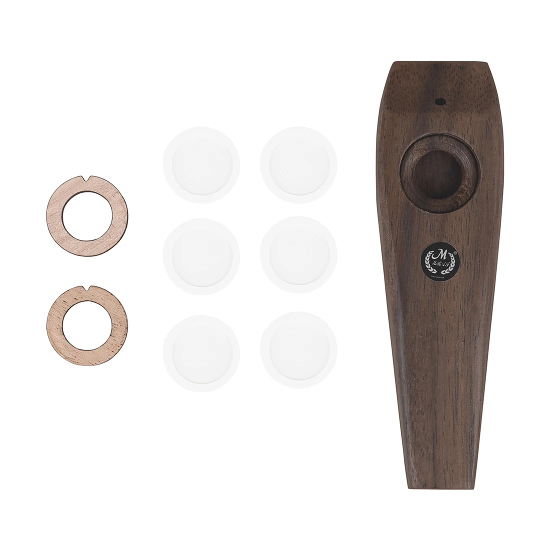 

Портативный деревянный духовой инструмент M MBAT Rosewood Kazoo для начинающих/любителей музыки/взрослых