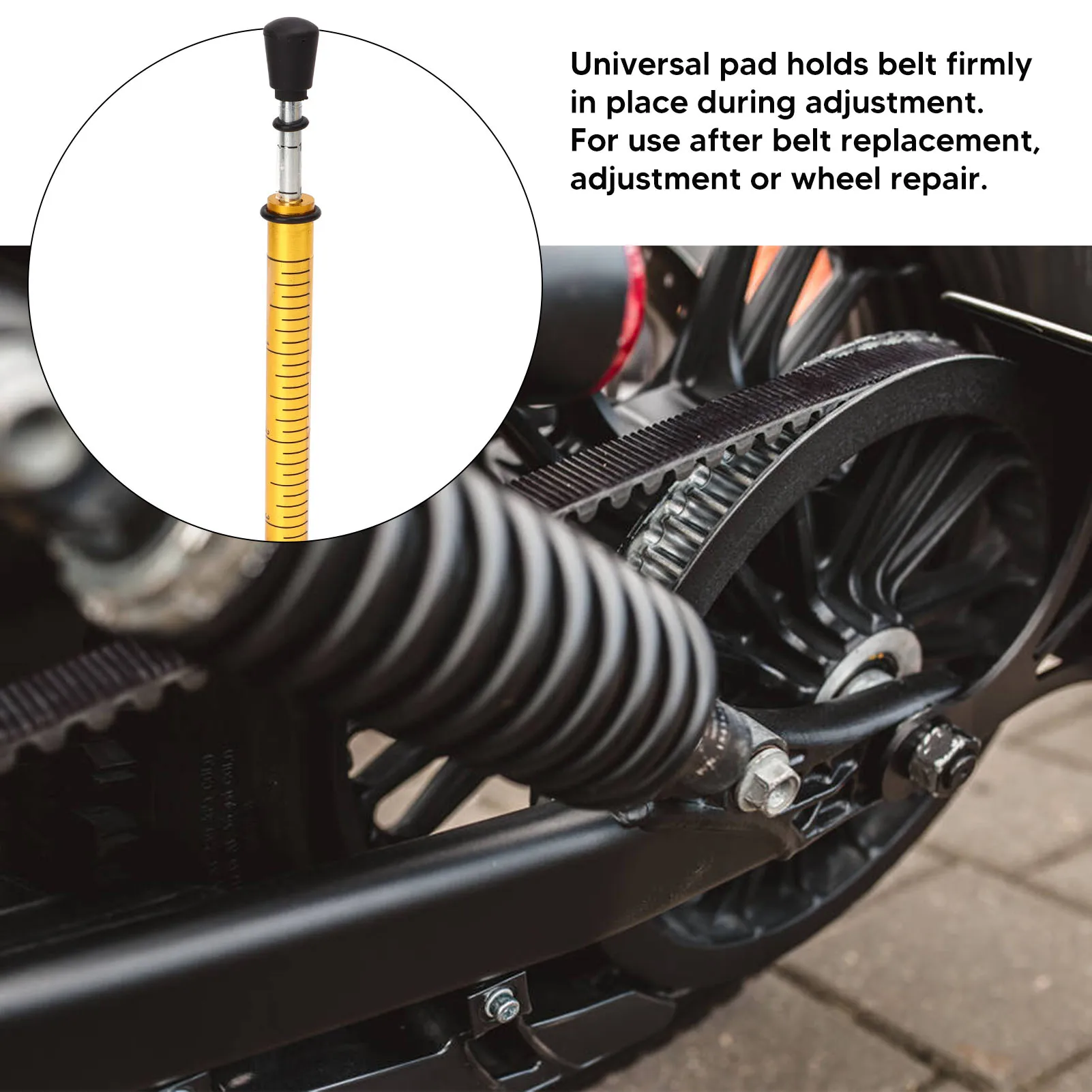 10 фунтов датчик натяжения ремня металлический универсальный ремень двигателя