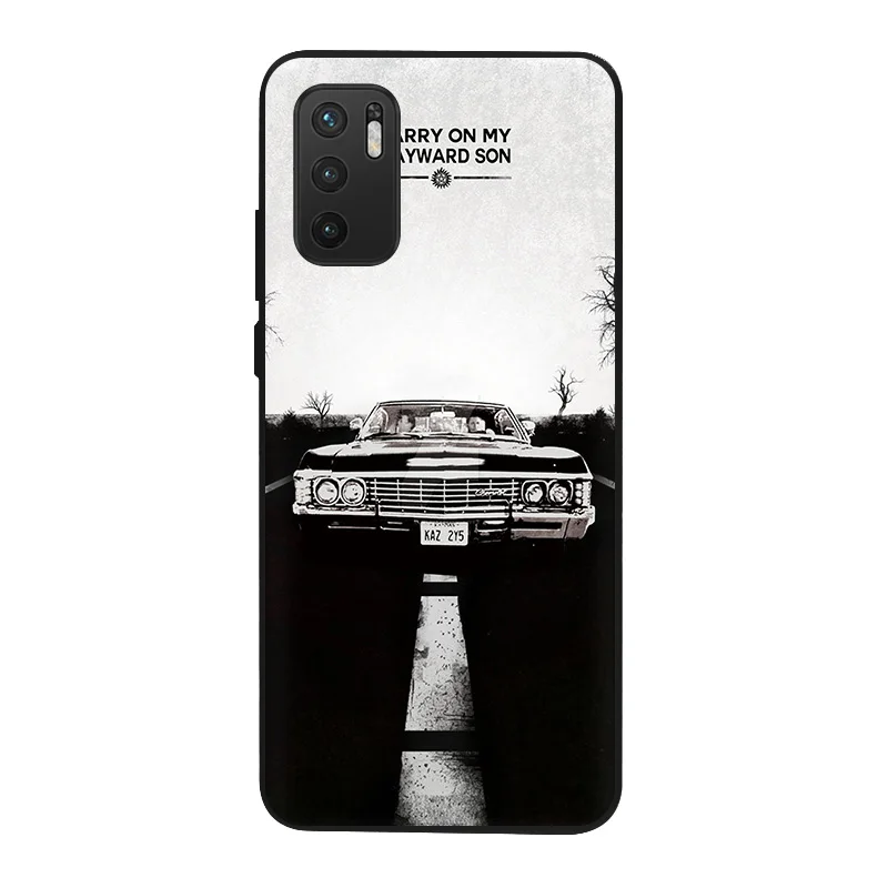 Мягкий чехол для Xiaomi Redmi 10 10c 9a 9t 9 8 Note 11 Pro 5G 11s 11e 10s 11t 9s супернатуральный Черный