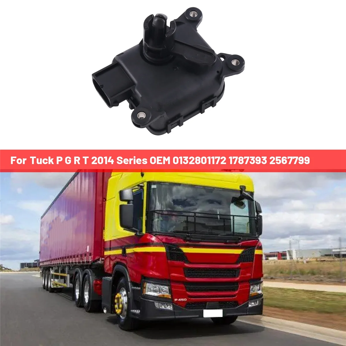 Двигатель клапана управления нагревателя для Scani Tuck P G R T 2014 Series номер детали: