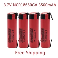 18650 battery ncr18650ga 30a discharge 3 7v 3500mah 18650 rechargeable battery for toy flashlight lithium battery diy nickel