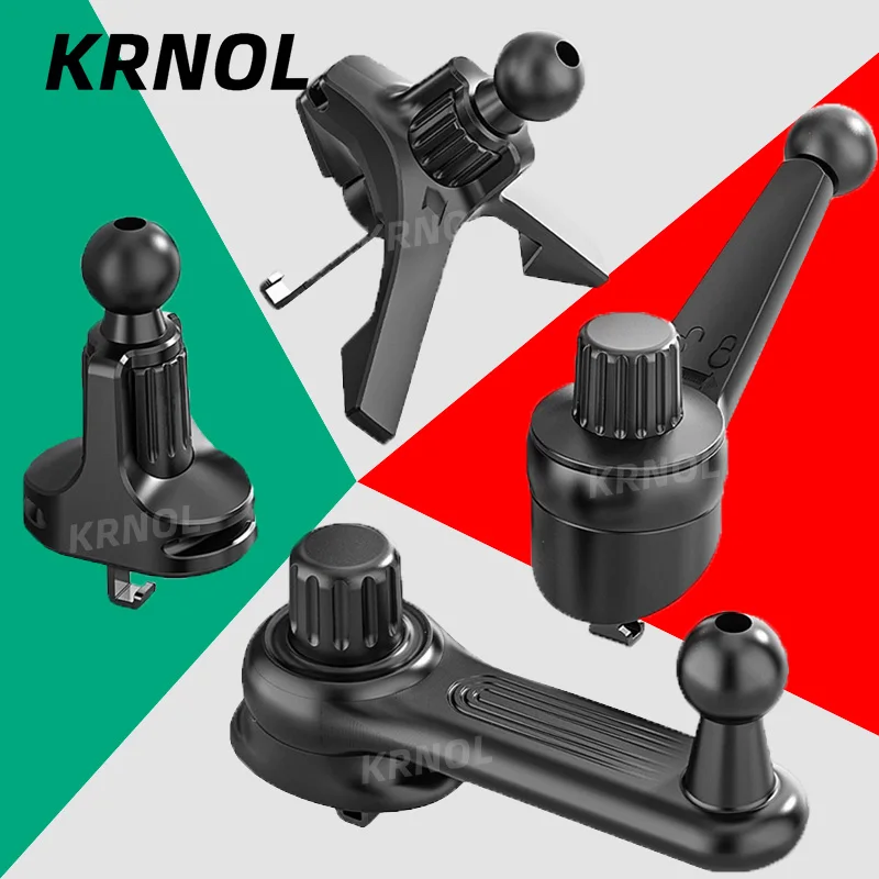Phone Holder Stand 17mm 15mm 13mm Ball Head For Air Outlets Auto Telephone Support Mount Bracket