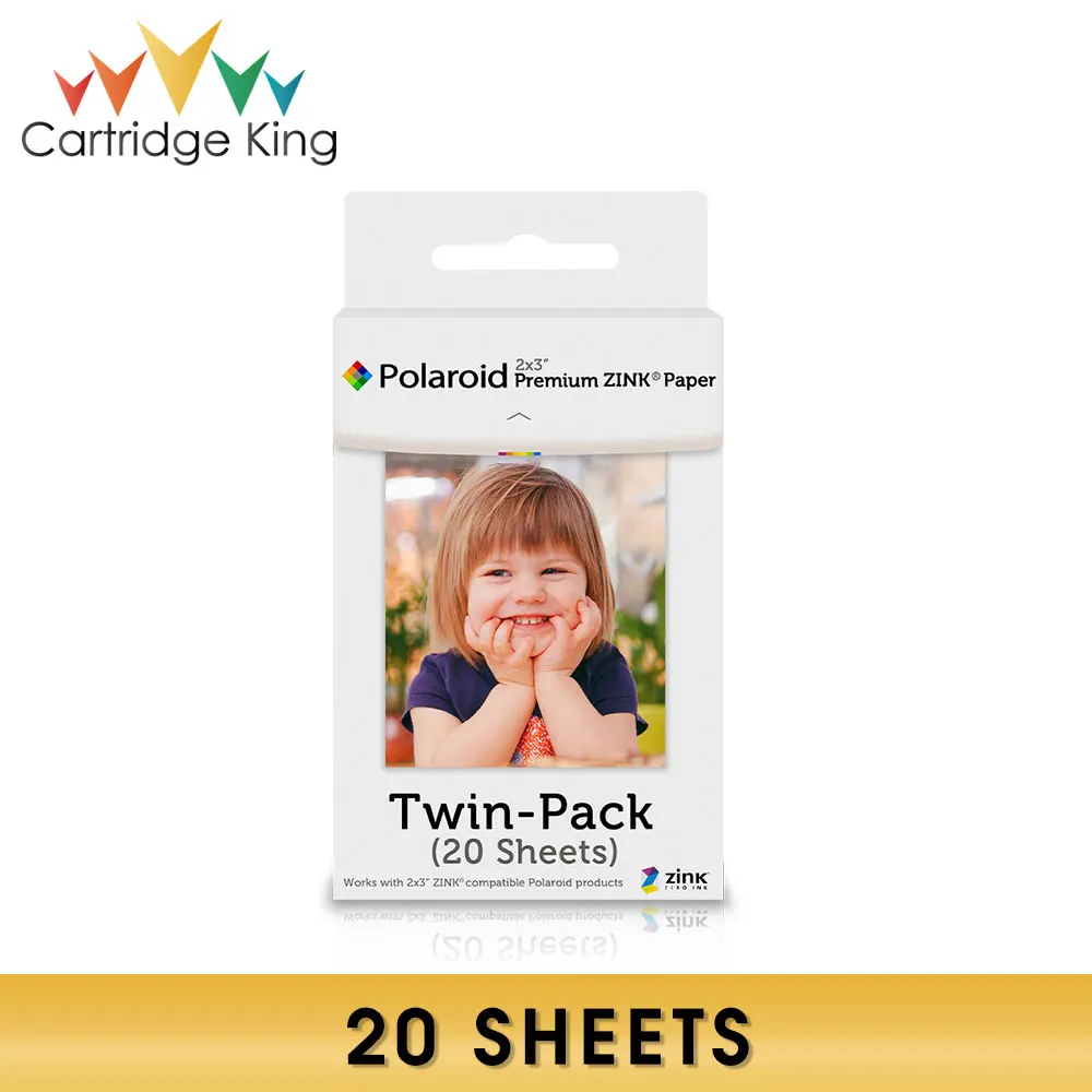 

Photo Paper for Polaroid Instax 2x3" Premium ZINK Film Replace for Polaroid Mint/Polaroid Snap/Polaroid Snap Touch Photo Printer