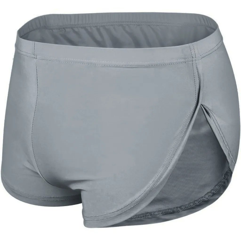 

Трусы-боксеры Мужские дышащие, шелковые пикантные, однотонные, удобные, брифы