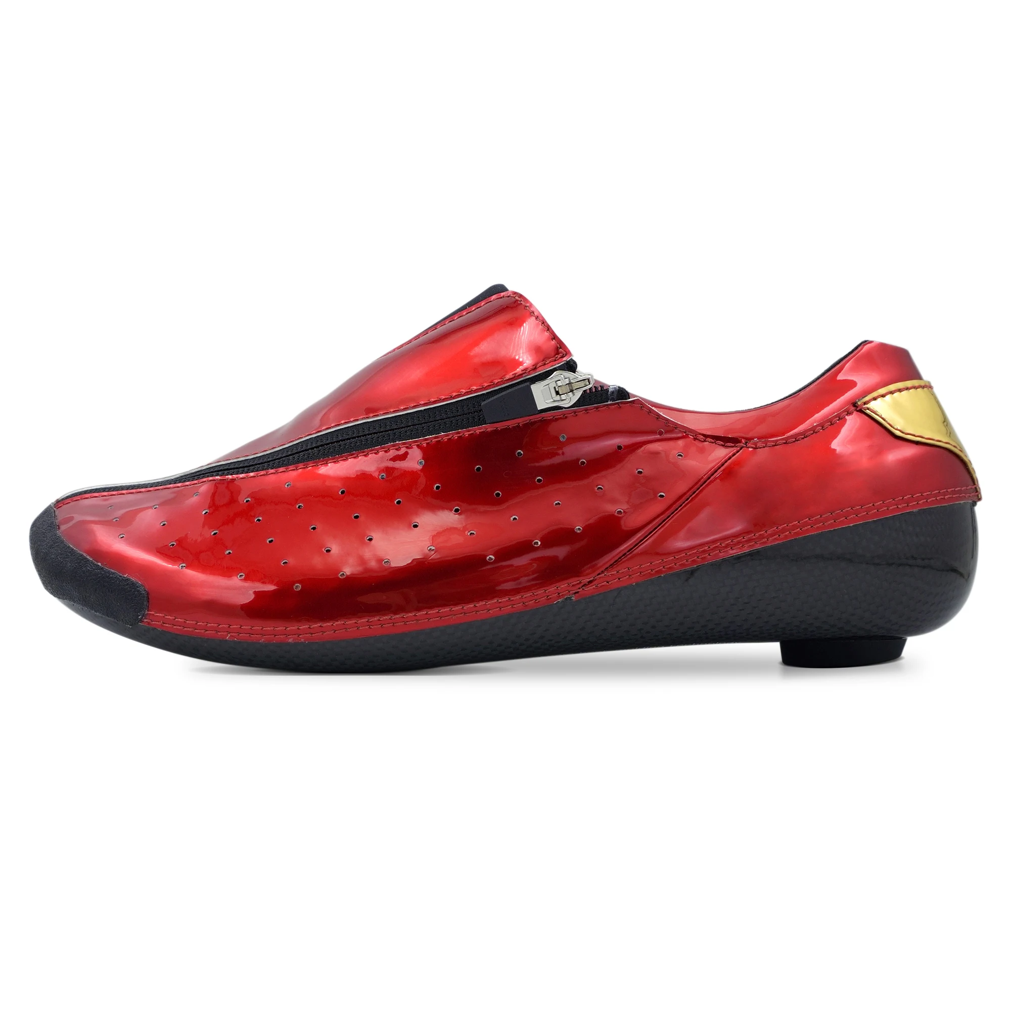 Обувь Hyper Cycling Pre Order Metalic Shiny Red Велосипедная обувь Карбоновая велосипедная Professional