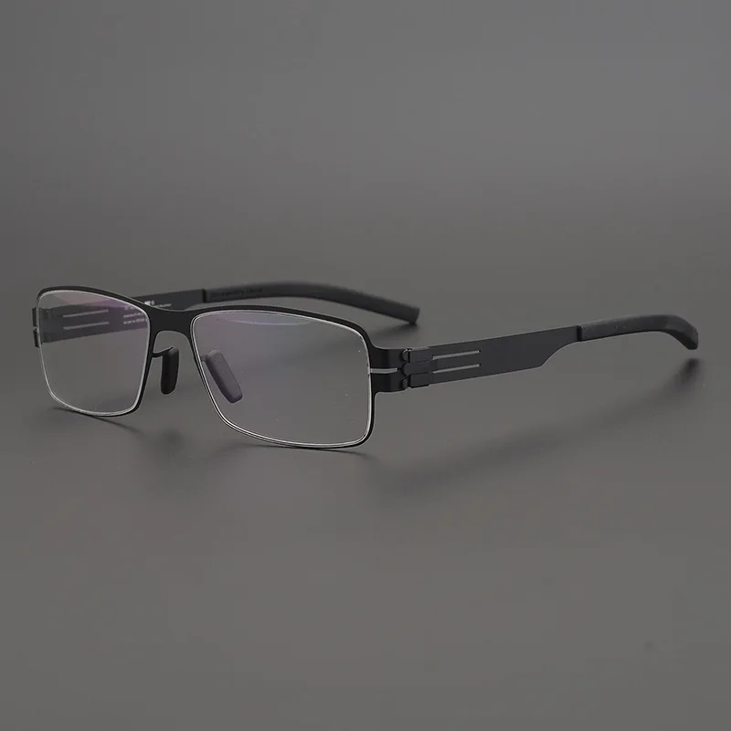 

German Brand Ultra Light Screwless Glasses Frame Men Myopia Optical Prescription Eyeglasses Women Business Rectangle Spectacle