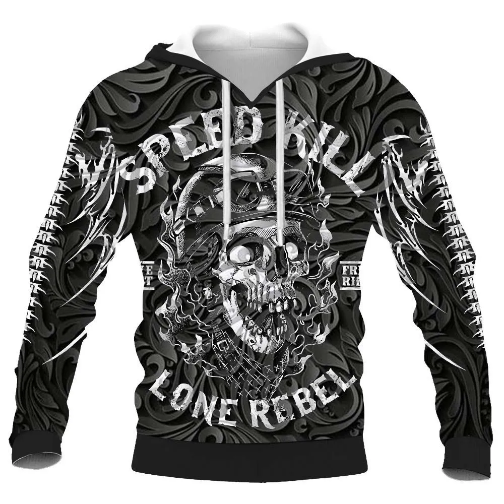 

Мужская толстовка в стиле хип-хоп, с 3D-принтом