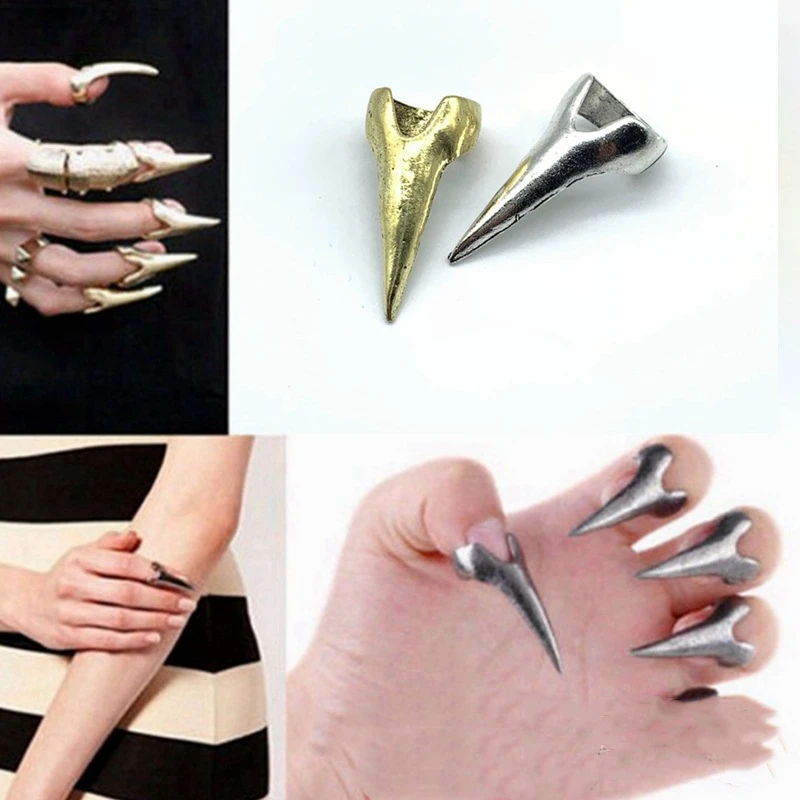 

Кольцо унисекс в стиле стимпанк, металлическое, с когтями дракона