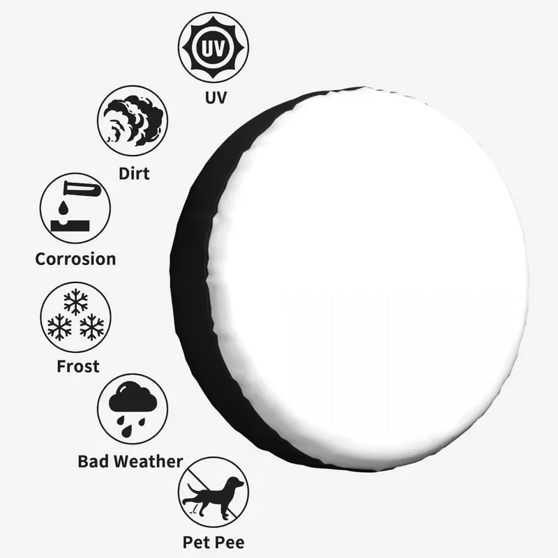 Забавный чехол для колес Ufo Art универсальный прицепа автофургона внедорожника