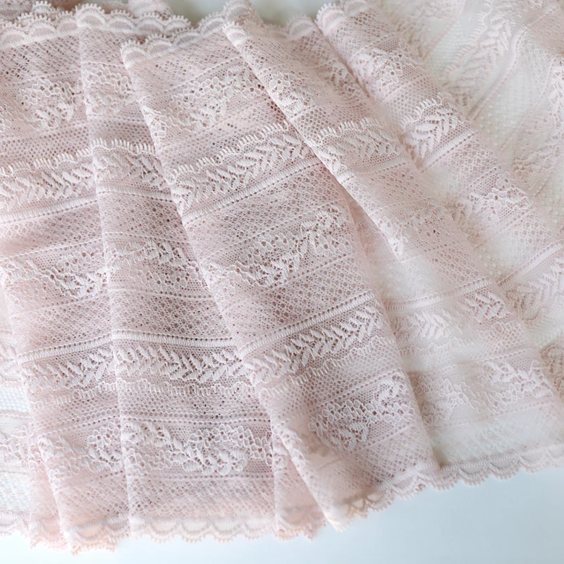 Широкое эластичное растягивающееся двустороннее кружевное нижнее белье сделай