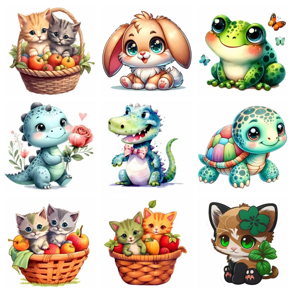 Мультяшный динозавр лягушка