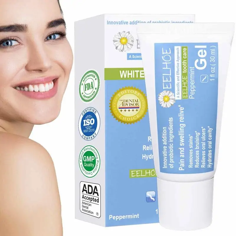 

30ml Probiotic Teeth Whitenings Mousse Deep Cleaning Stains Repair Bright Neutralizes Yellow Tone Dentals Care Freshening Breath