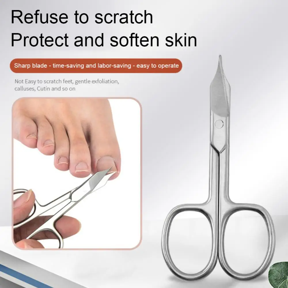 Manual Polishing Of The Cutting Edge Keratin Scissors Moderate Rebound Force Toenail Scissors Sharp Lithe Nail Clipper Trimmer images - 6