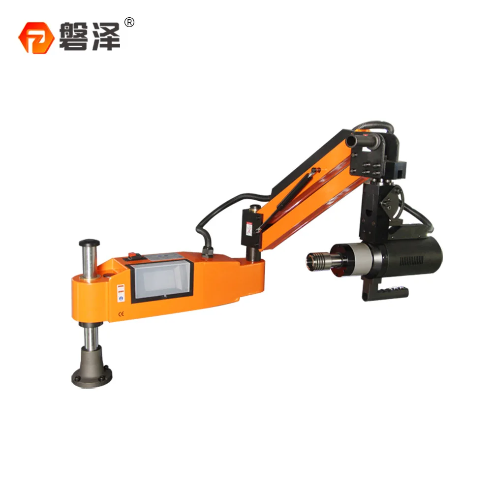 

M3-M16 CE CNC Electric Tapping Machine Servo Motor Electric Tapper Drilling Easy Arm Power Tool Threading Machine With Chucks